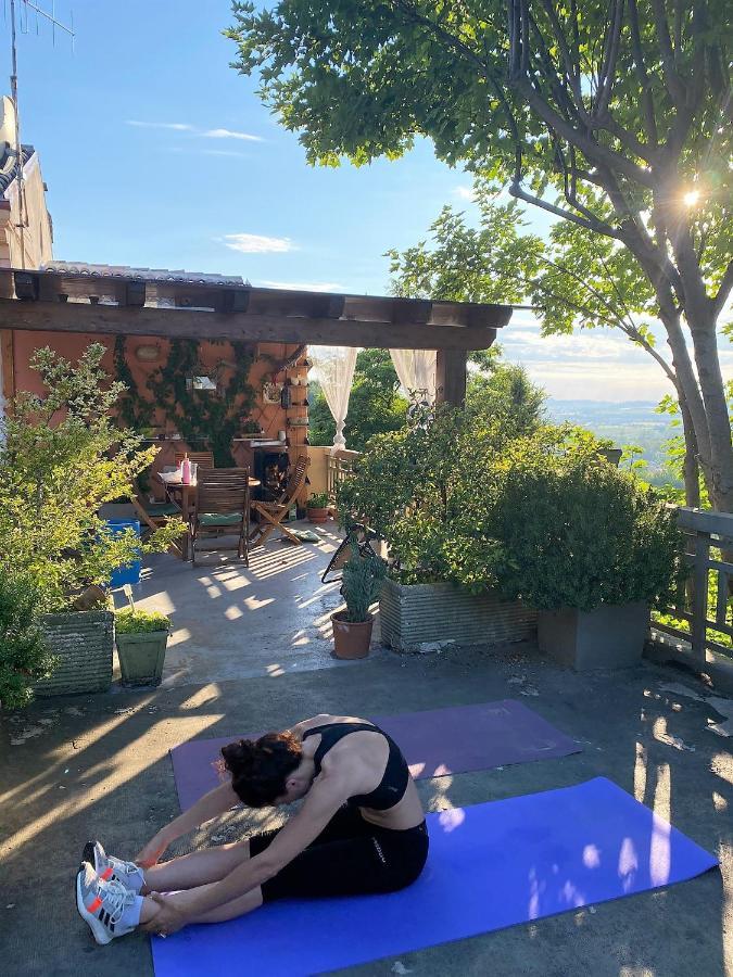 La Terrazza Sul Monferrato Apartment Ozzano Monferrato Bagian luar foto