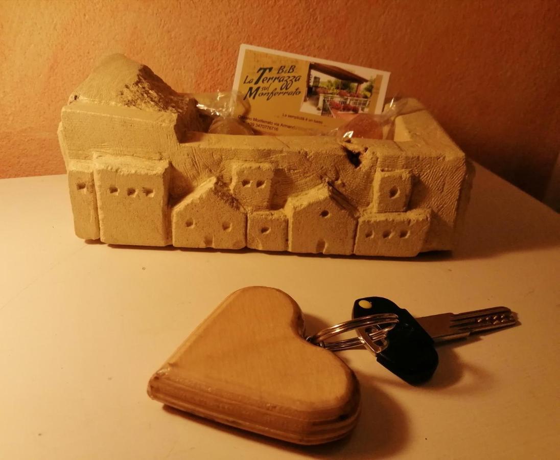 La Terrazza Sul Monferrato Apartment Ozzano Monferrato Bagian luar foto